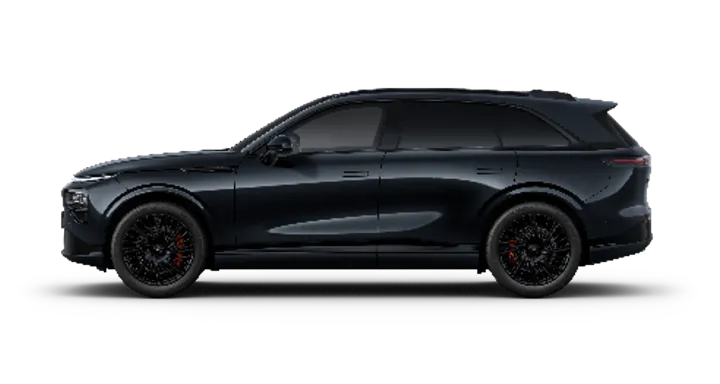 XPeng G9 large SUV, side profile